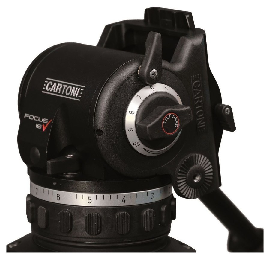 Cartoni Focus 18/90 – Counterbalance with a numbered scale