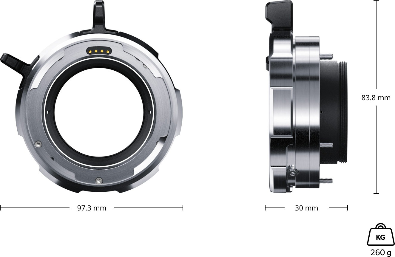 Blackmagic Design URSA Mini Pro PL Mount – Dimensions and weight