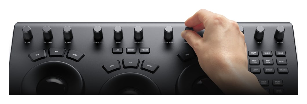 DaVinci Resolve Micro Panel – Essential tools without hunting through menus