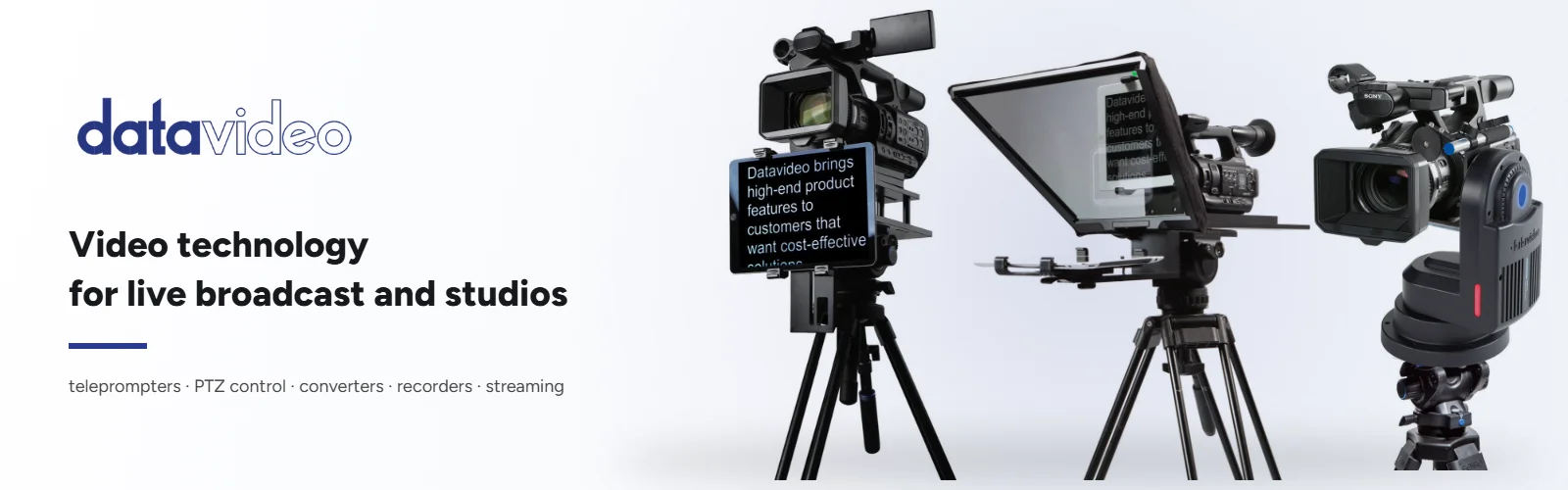 Datavideo – video technology for live broadcast and studios