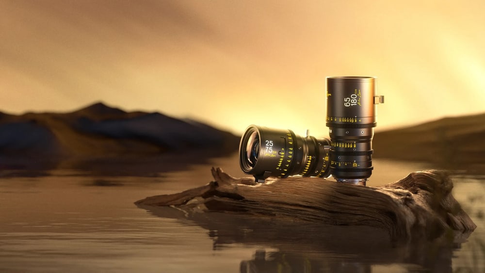 Two zooms, 25–180mm, constant T2.6