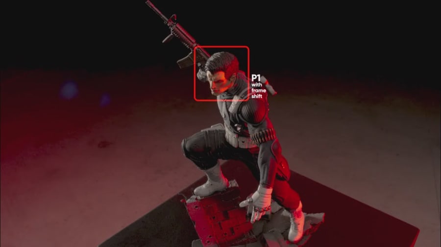 Command Attention with 6-Point Tracking