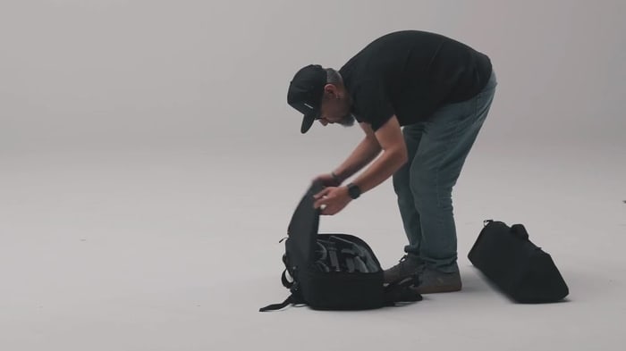 Fits in edelkrone Backpack