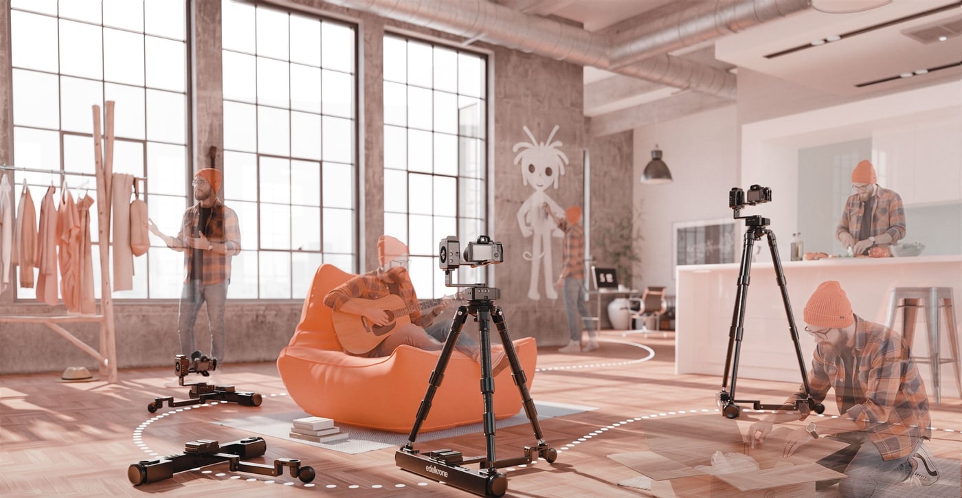 A camera that moves on its own – even when you shoot alone