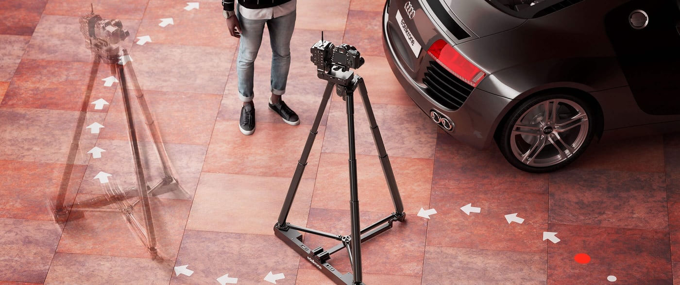 A motorized dolly for heavier rigs and Krone-style builds
