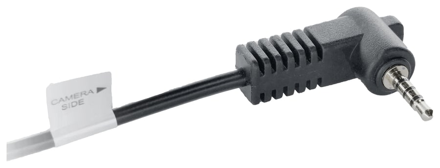 Where the cable connects