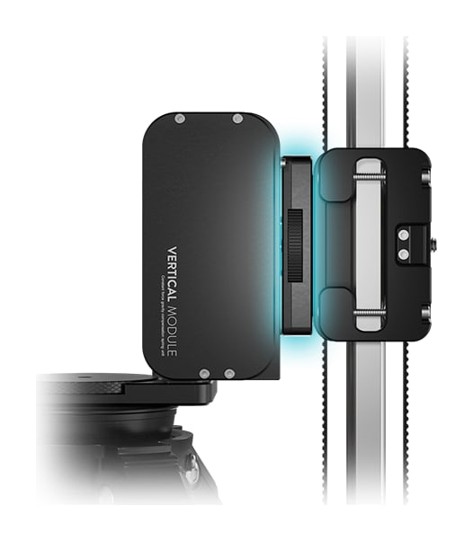 On a tripod or Vertical Module in any orientation