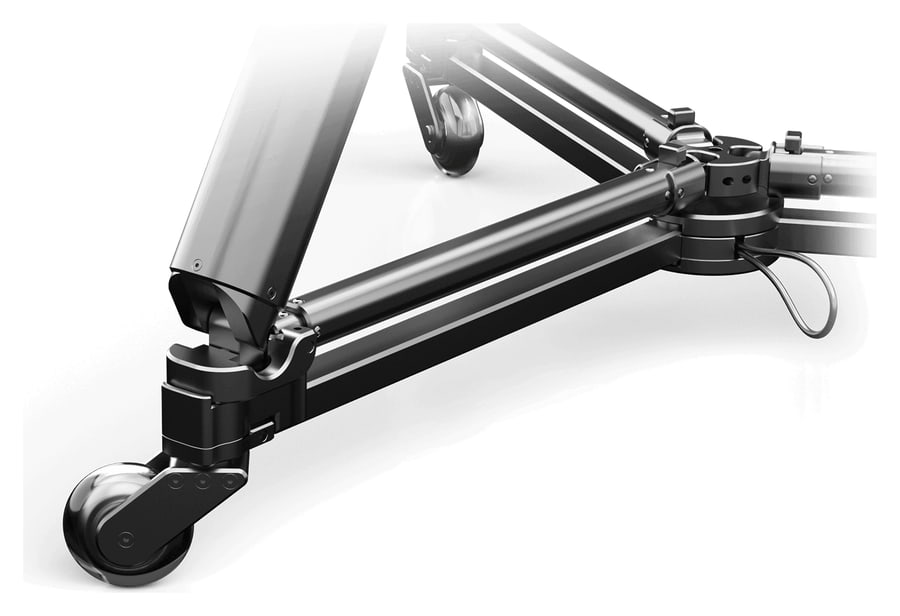 CNC aluminum and nine bearings
