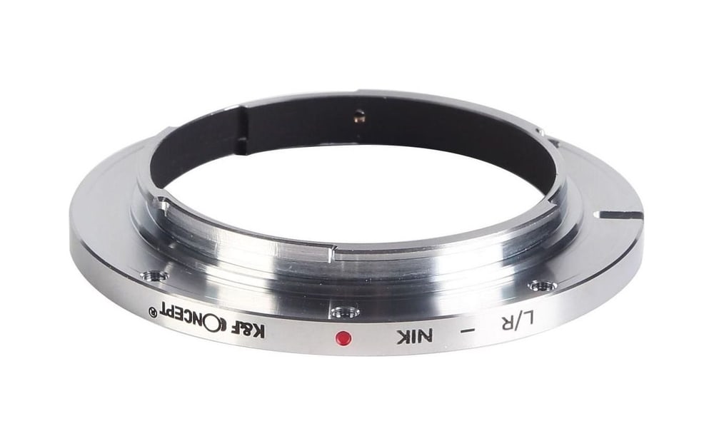 Leica R lenses on Nikon F bodies
