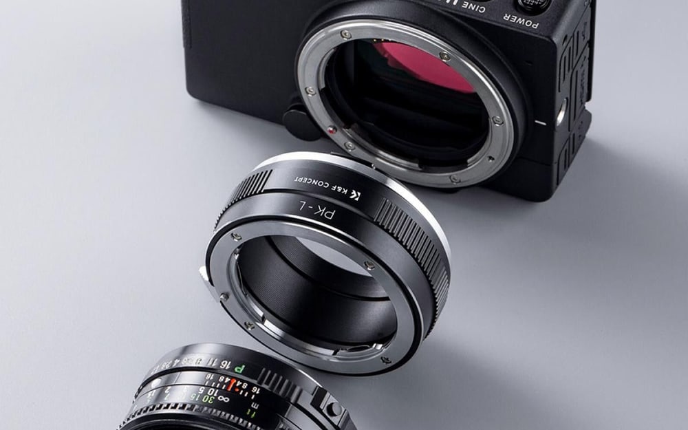 Pentax K lenses on L-Mount bodies