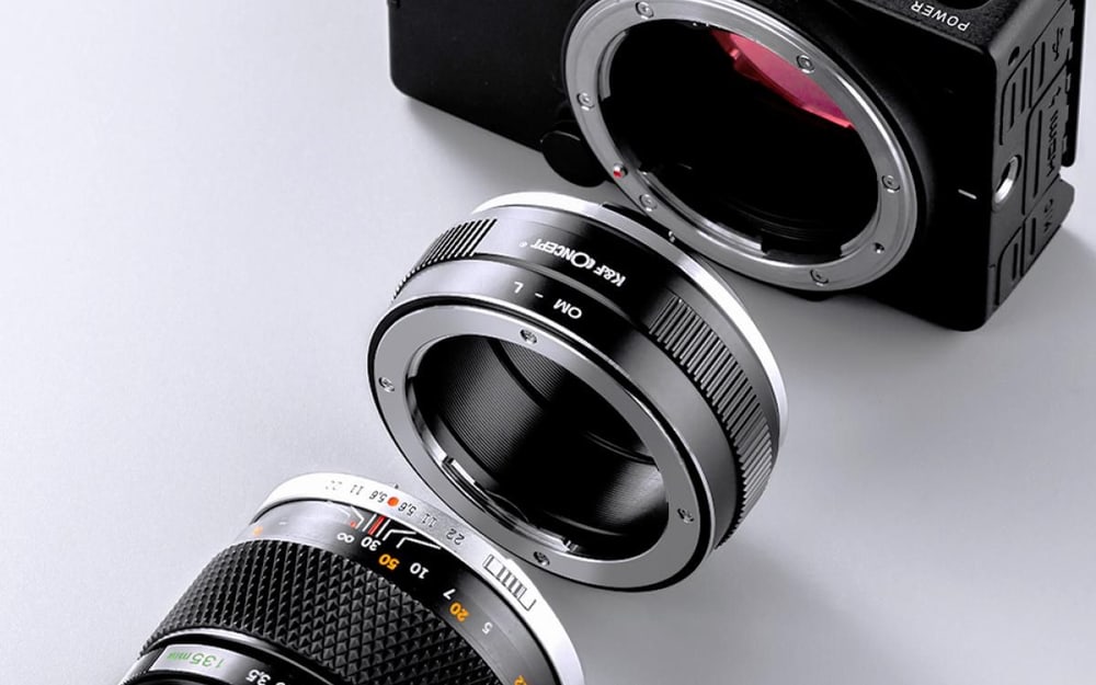 Olympus OM lenses on L-Mount bodies