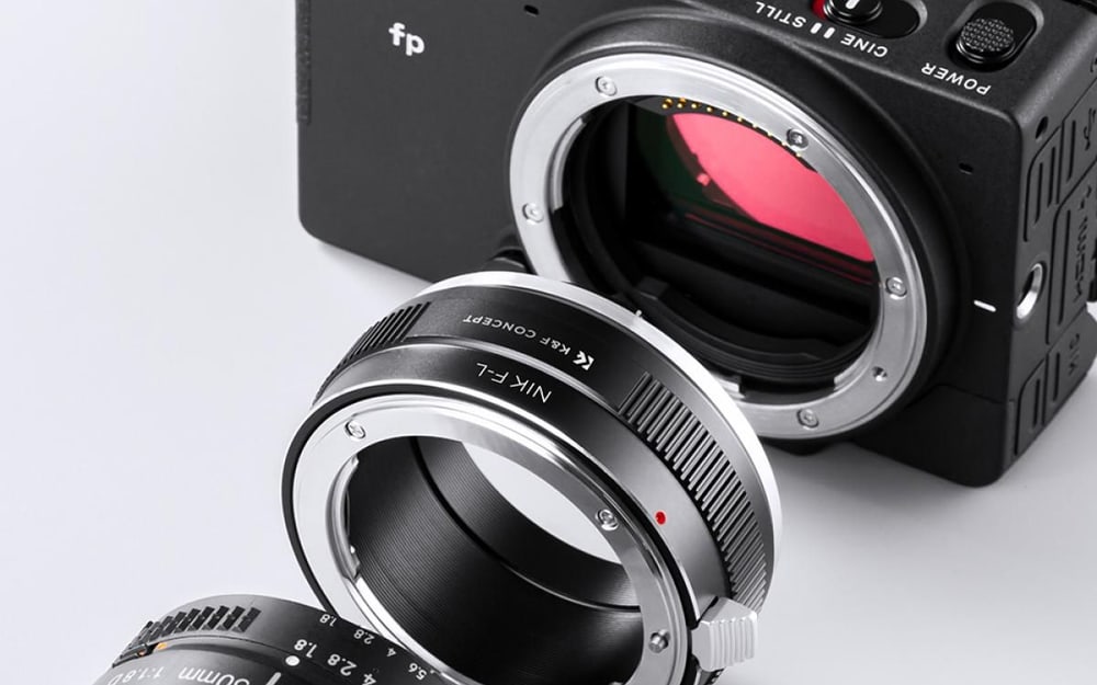Nikon F lenses on L-Mount bodies