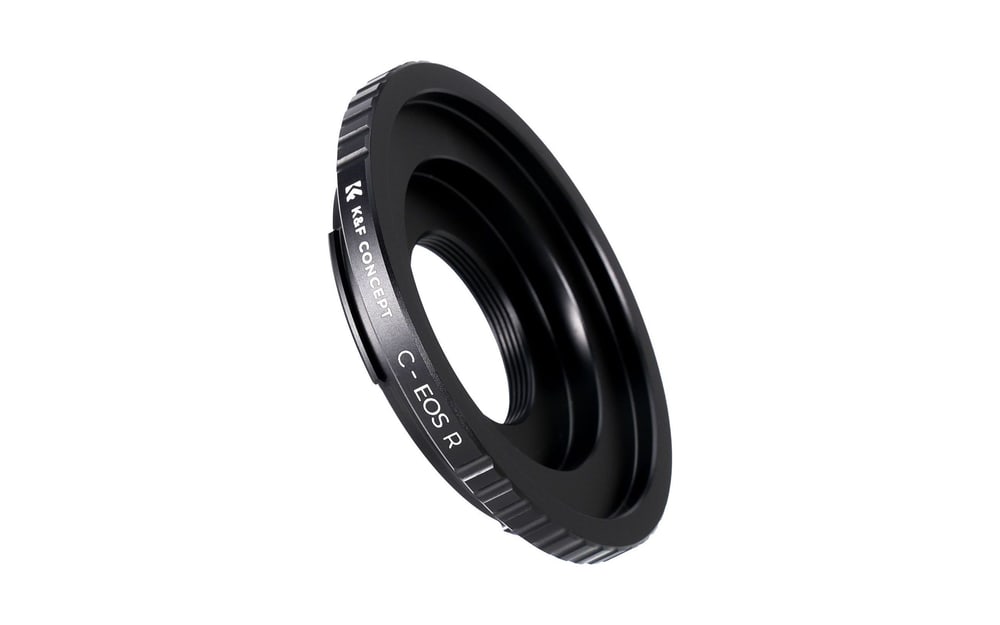 C-mount lenses on Canon RF bodies