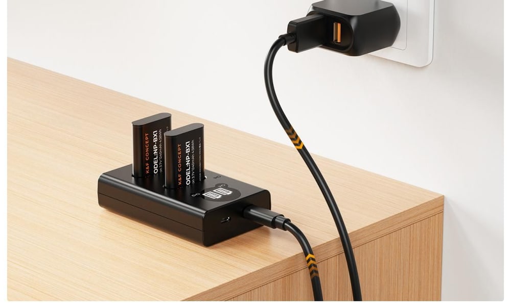 2-slot charger
