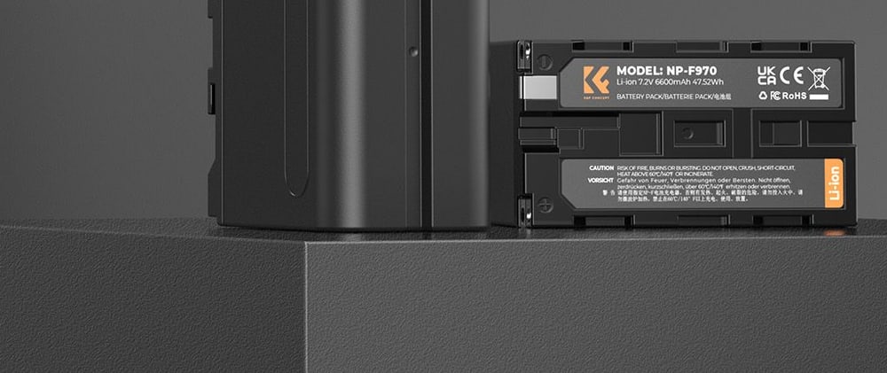 Two 6600 mAh batteries