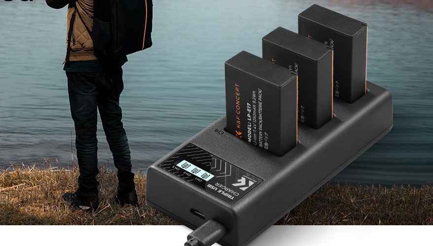 3-slot charger