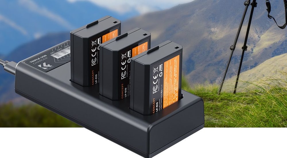 3-slot charger