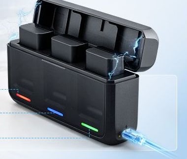 Triple-slot charger