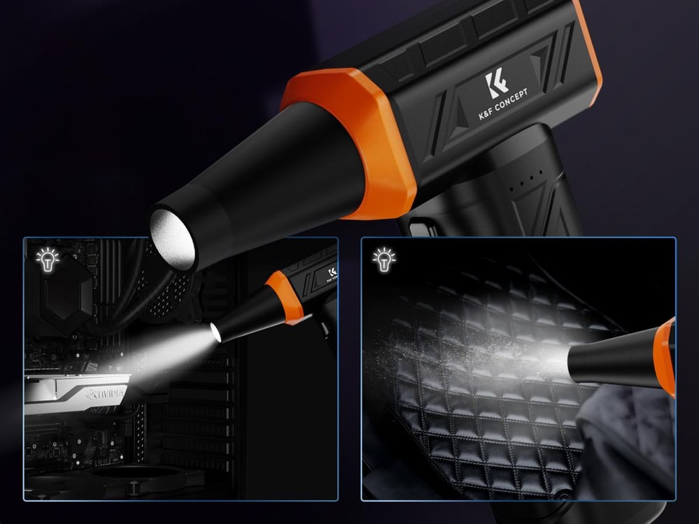 An LED light for dark corners