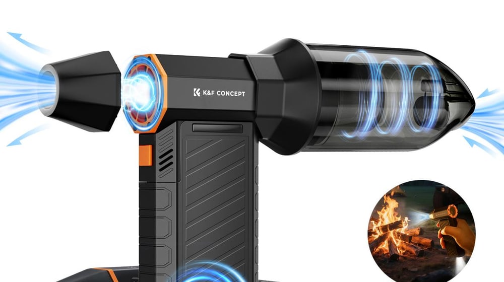 Blowing and suction in one device