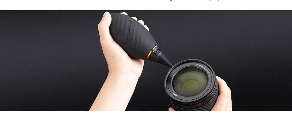 A valve that stops dust coming back