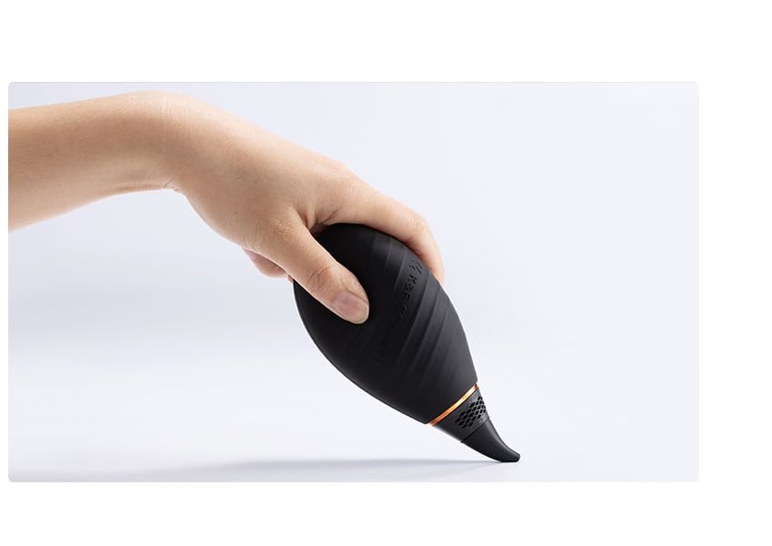 Short nozzle, silicone grip