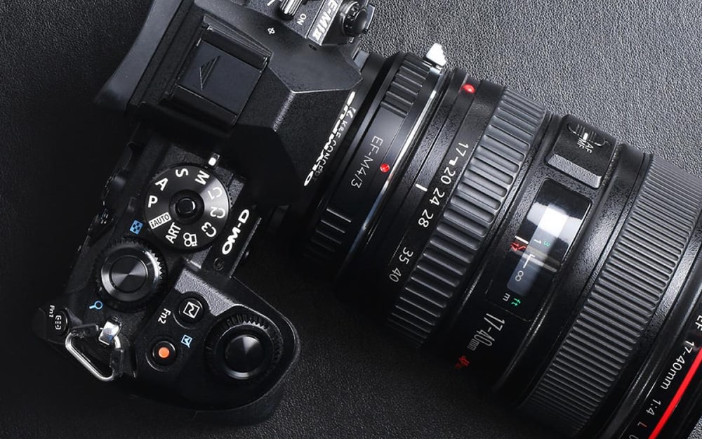 Canon EF lenses on MFT cameras