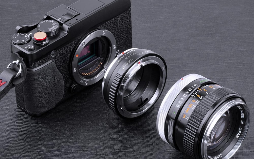 Canon FD lenses on Fujifilm X cameras