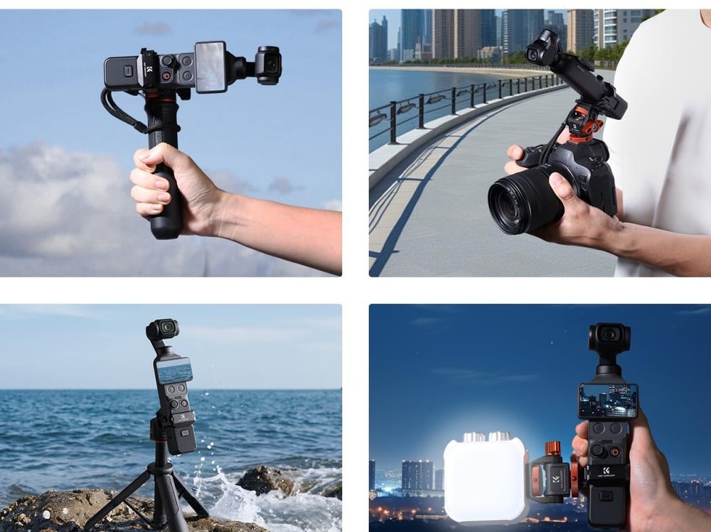 From handheld to tripod
