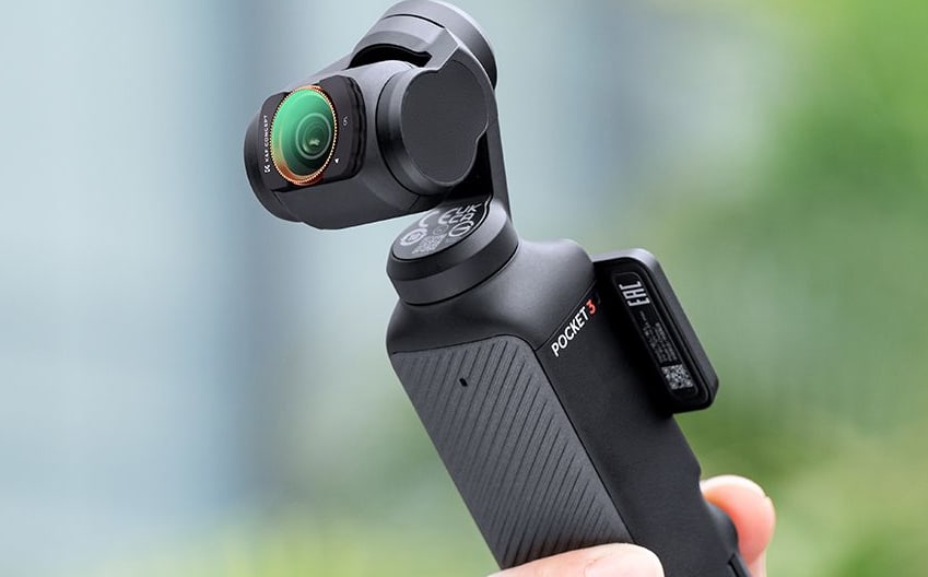 K&F Concept magnetic CPL polarising filter for DJI Osmo Pocket 3