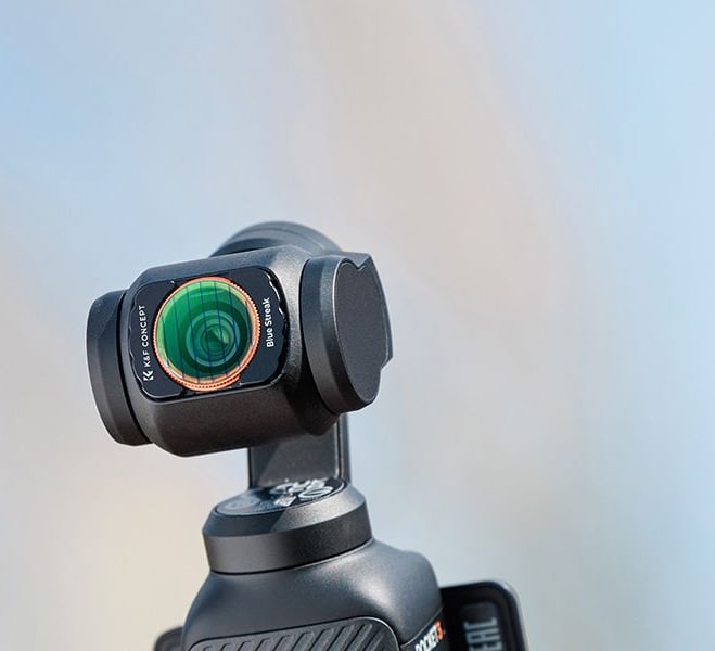 K&F Concept magnetic Blue Streak filter for DJI Osmo Pocket 3