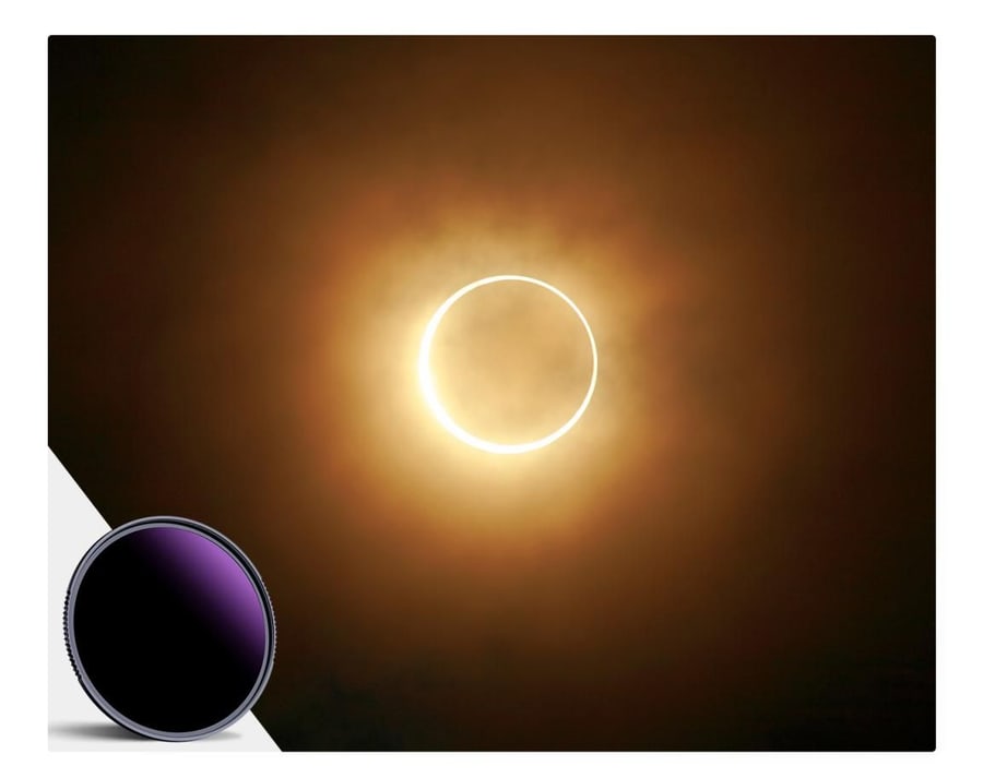 For photographing the sun