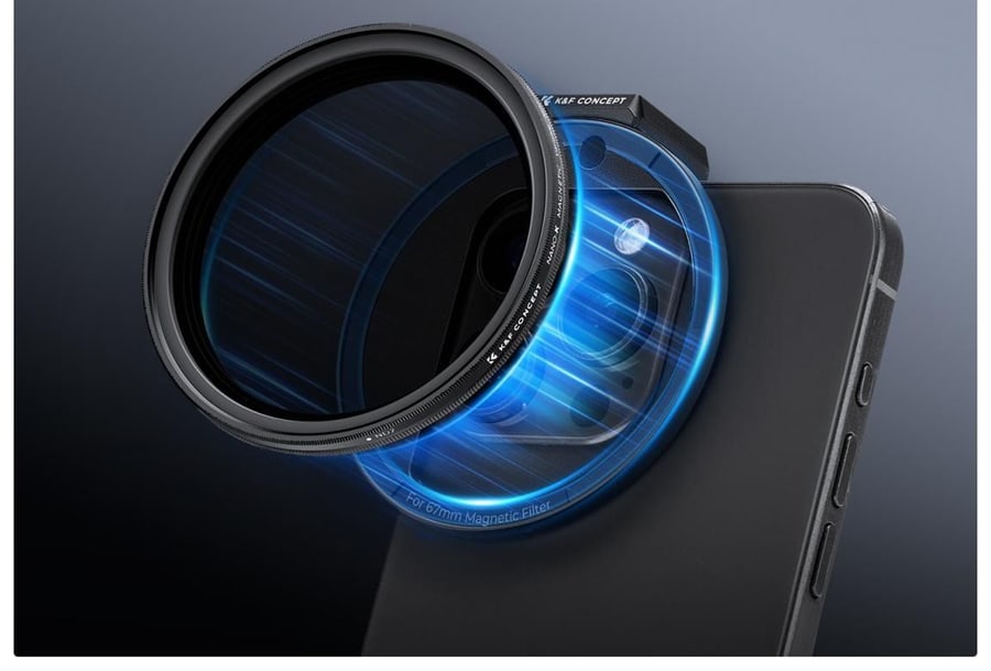 A filter on your phone in a second