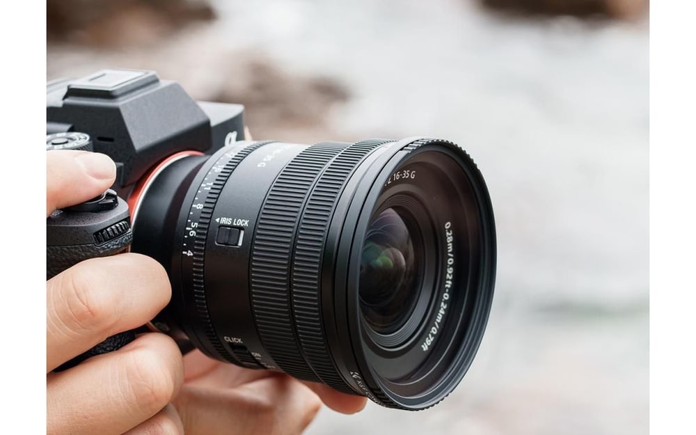 Larger filters on a 49 mm lens