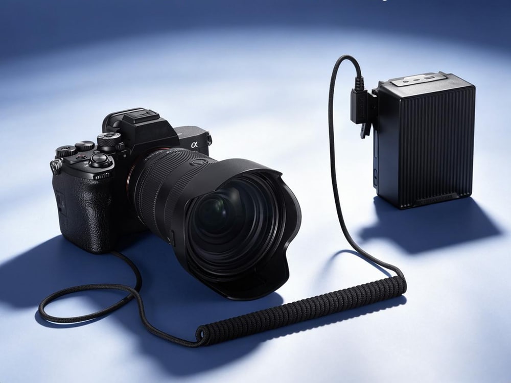 A V-mount battery is all you need