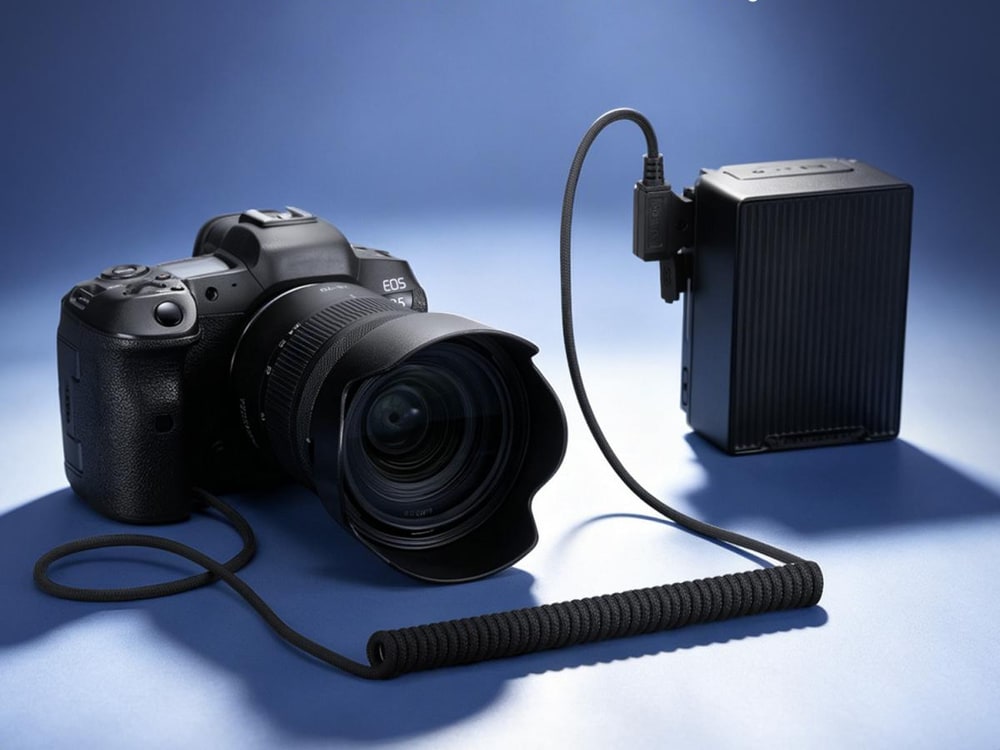 A V-mount battery is all you need