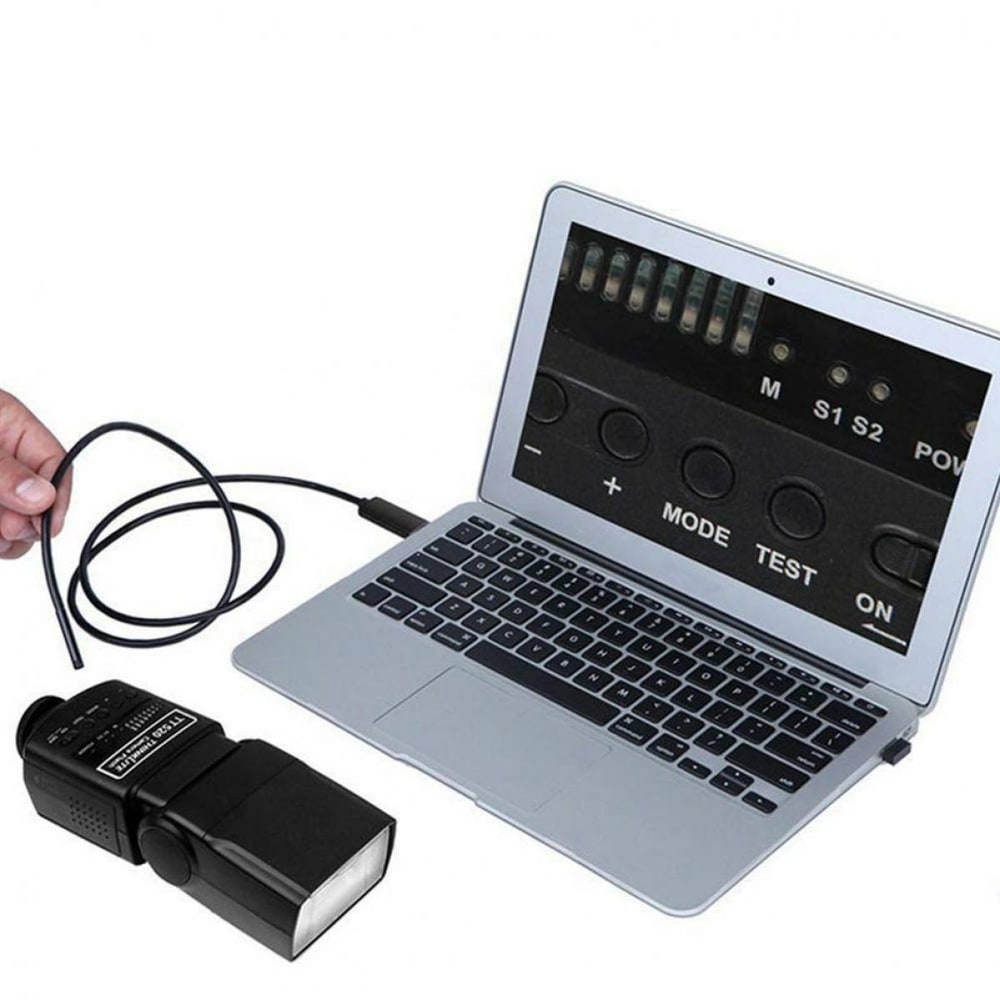 The image on a laptop