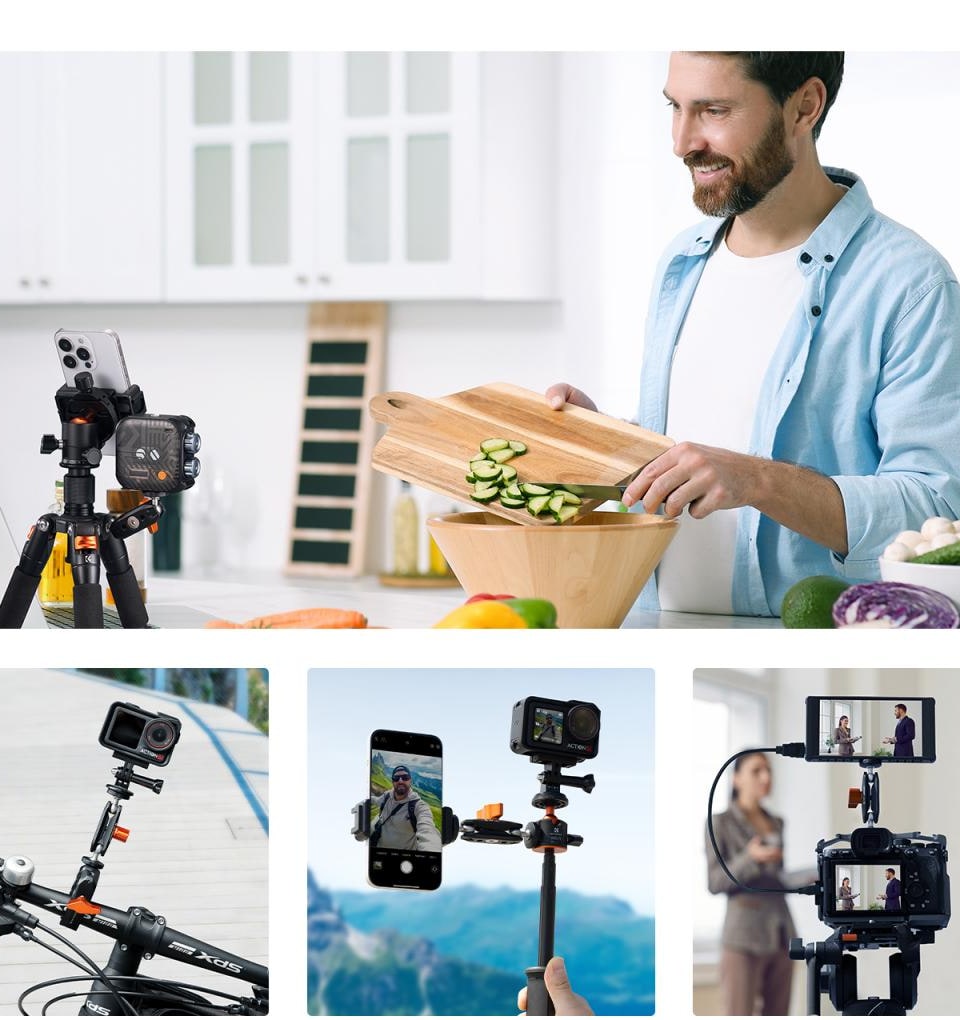 For vlogs, podcasts and the kitchen