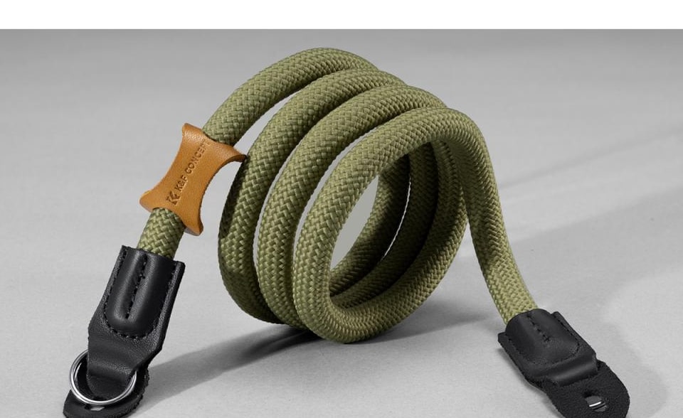 Braided rope in black