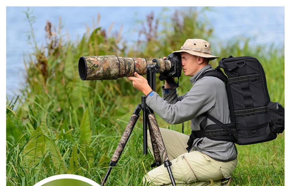 For telephoto lenses