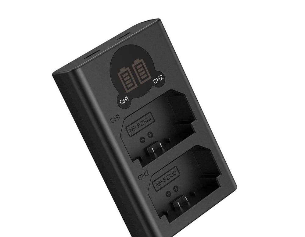 2-slot charger
