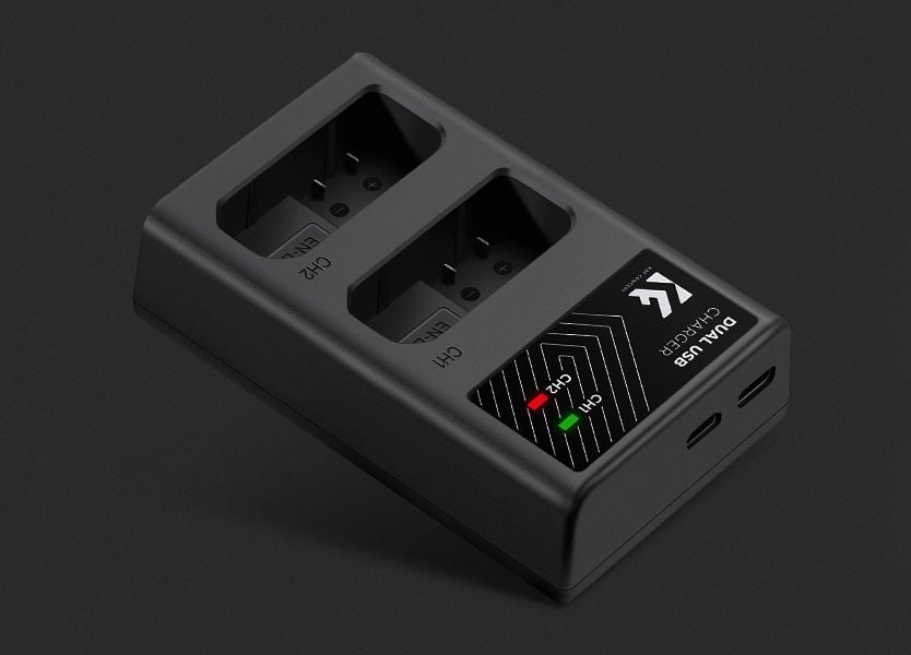 2-slot charger