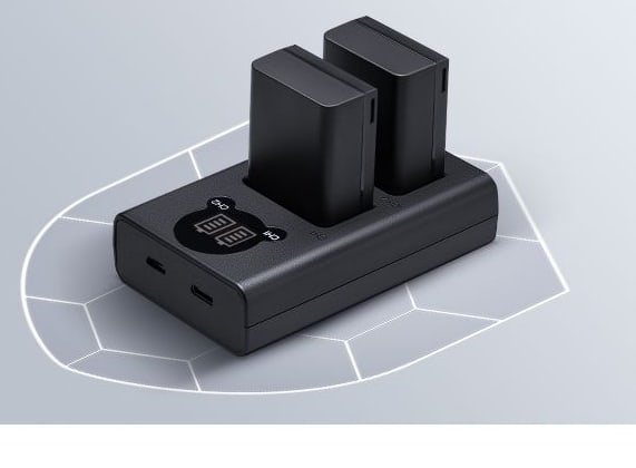 2-slot charger