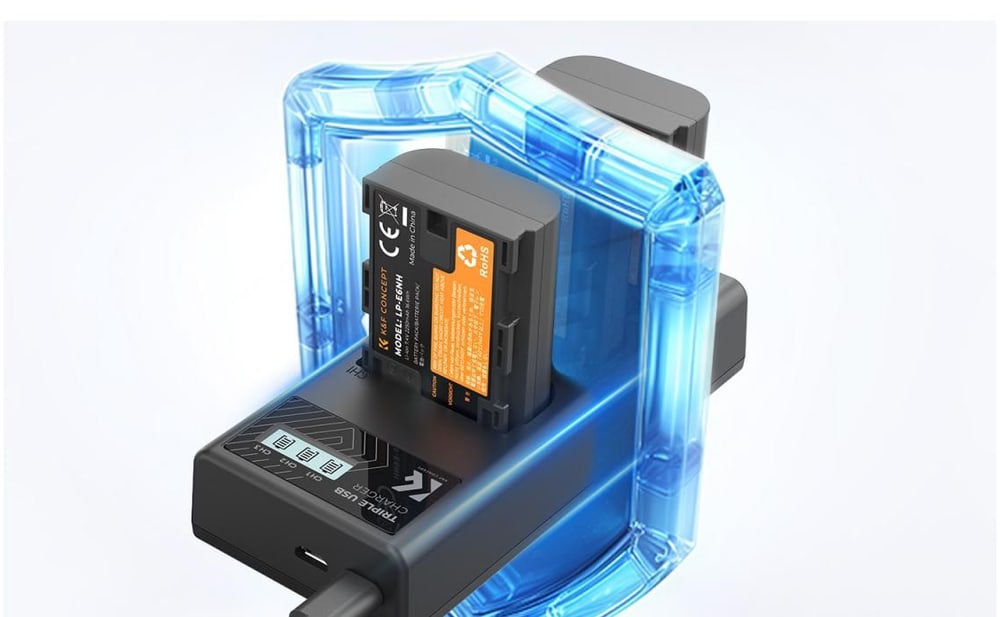 3-slot charger