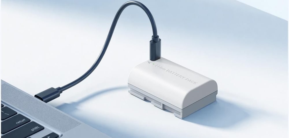 Charge from a laptop