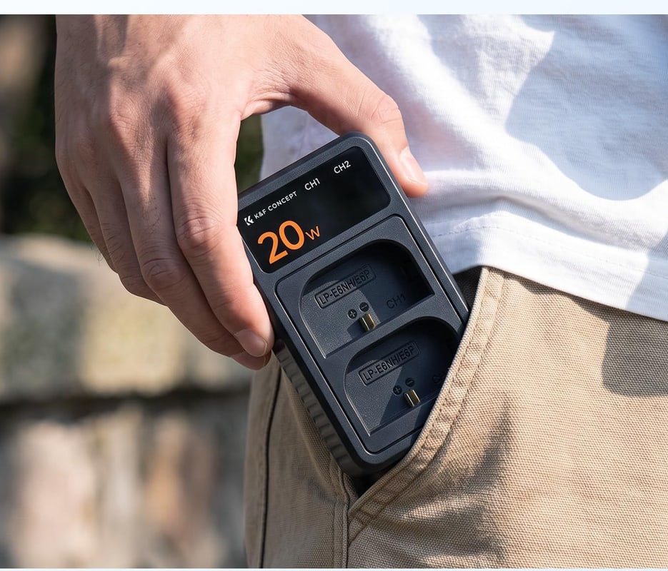 Fits a pocket or a camera bag
