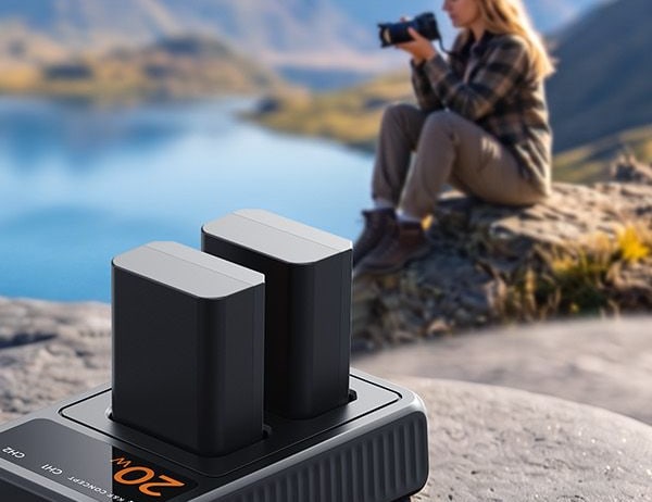 Two batteries at once