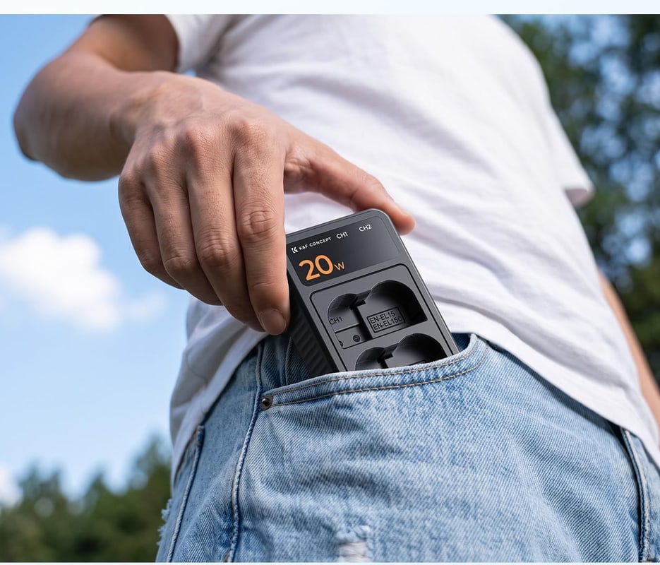 Fits a pocket or a camera bag