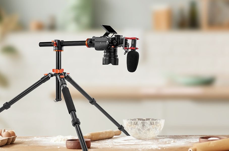 Overhead shots and video