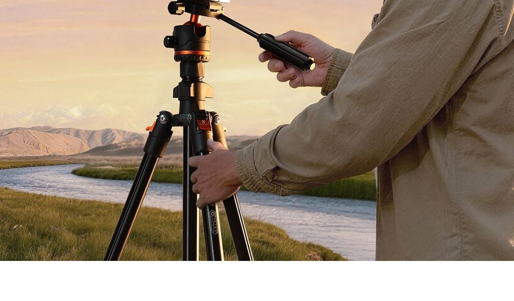 Ball head with handle